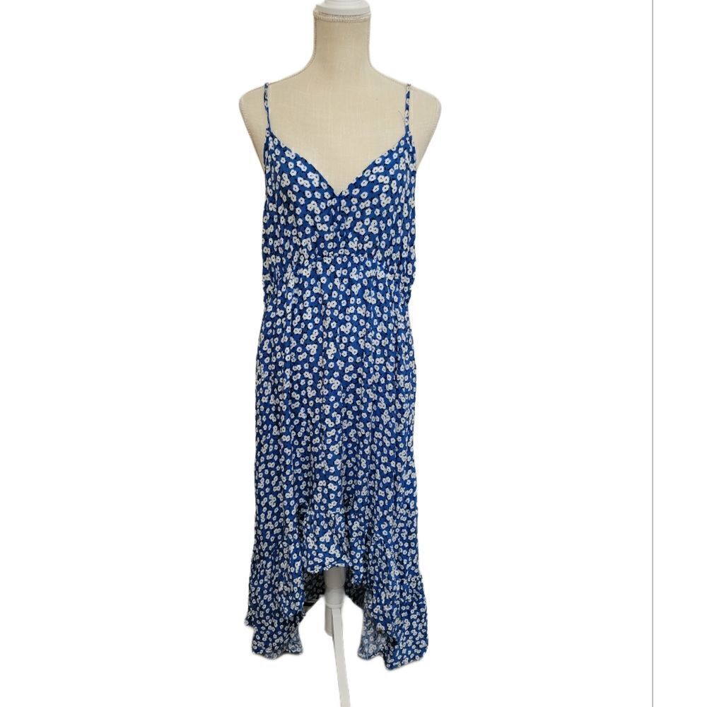 Pacific vibes smocked dress Sz XXL